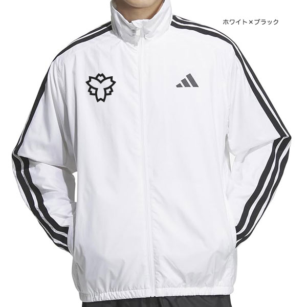 バレーボール　日体大　ウインドブレーカー上下 adidas ウインドジャケット | 日本体育大学キャンパスグッズ ネット